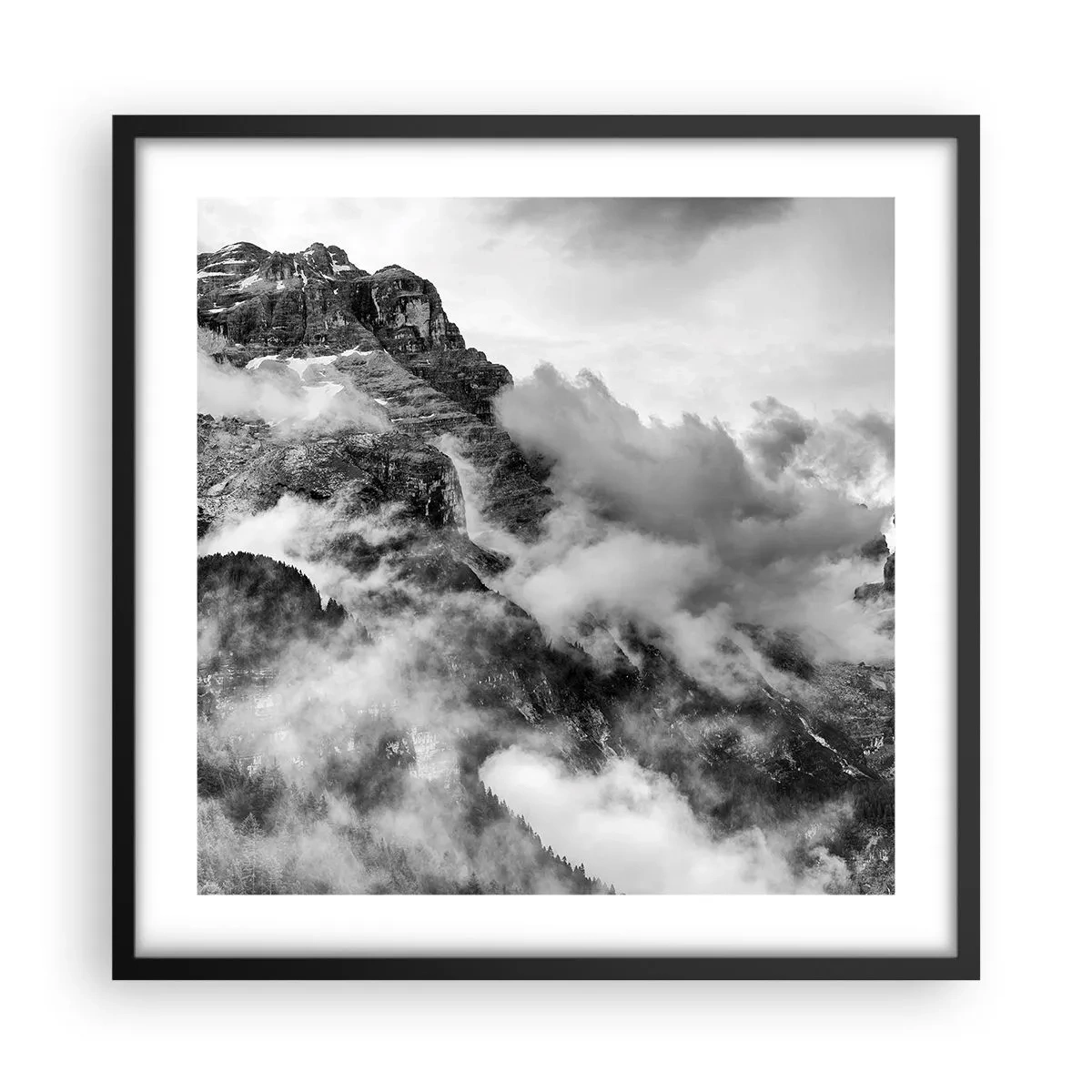 Poster in cornice nera - Belli e terribili - 50x50 cm