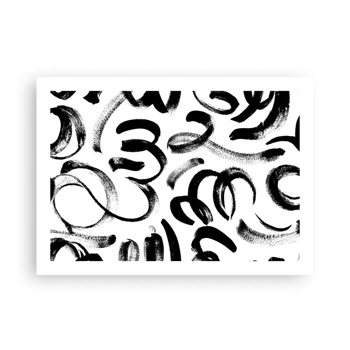 Poster - Nero su bianco - 70x50 cm