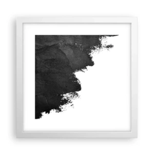 Poster in cornice bianca - Gli elementi: la terra - 30x30 cm