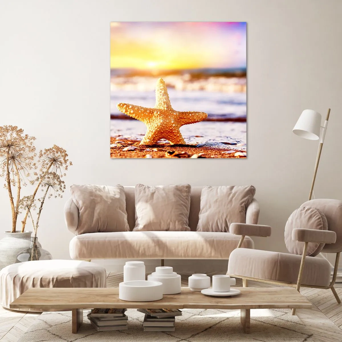 Quadro su tela - Stampe su Tela - Regalo del mare - 70x70 cm