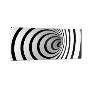 Quadro su vetro - Anche tu non riesci a resistere? - 100x40 cm