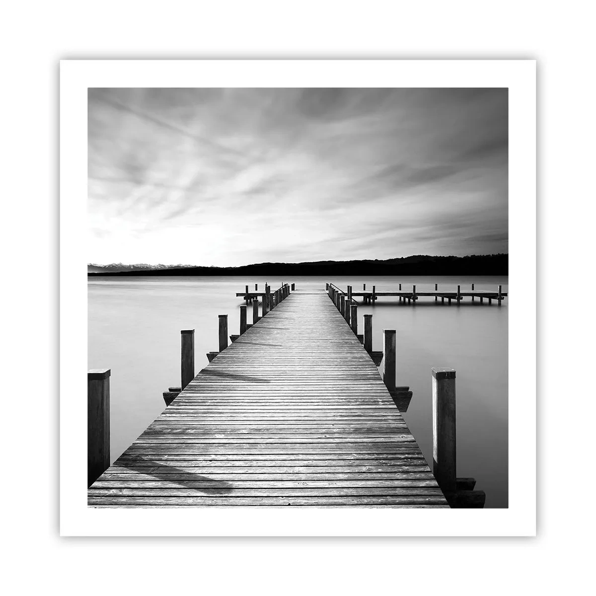 Poster - Pace sull'acqua - 60x60 cm