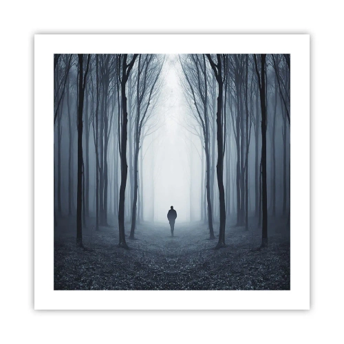 Poster - E tutto è semplice e chiaro - 50x50 cm