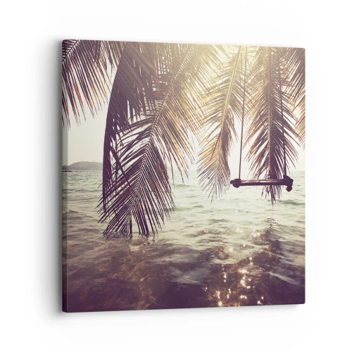 Quadro su tela - Stampe su Tela - Si può dondolare tra le nuvole a volontà - 30x30 cm