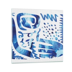 Quadro su vetro - Ritorno alle radici - 70x70 cm