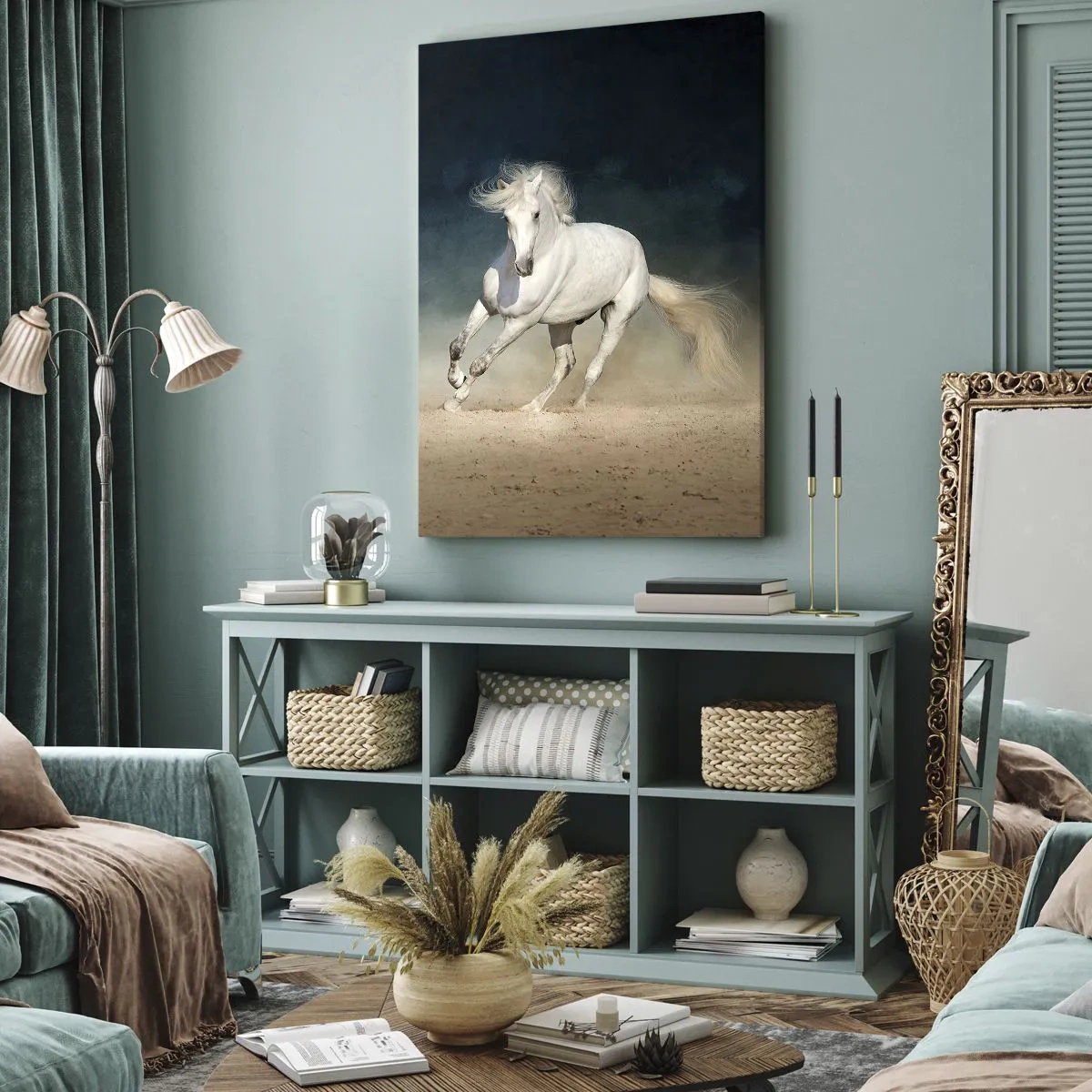 Quadro su tela - Stampe su Tela - Libertà allo stato puro - 45x80 cm