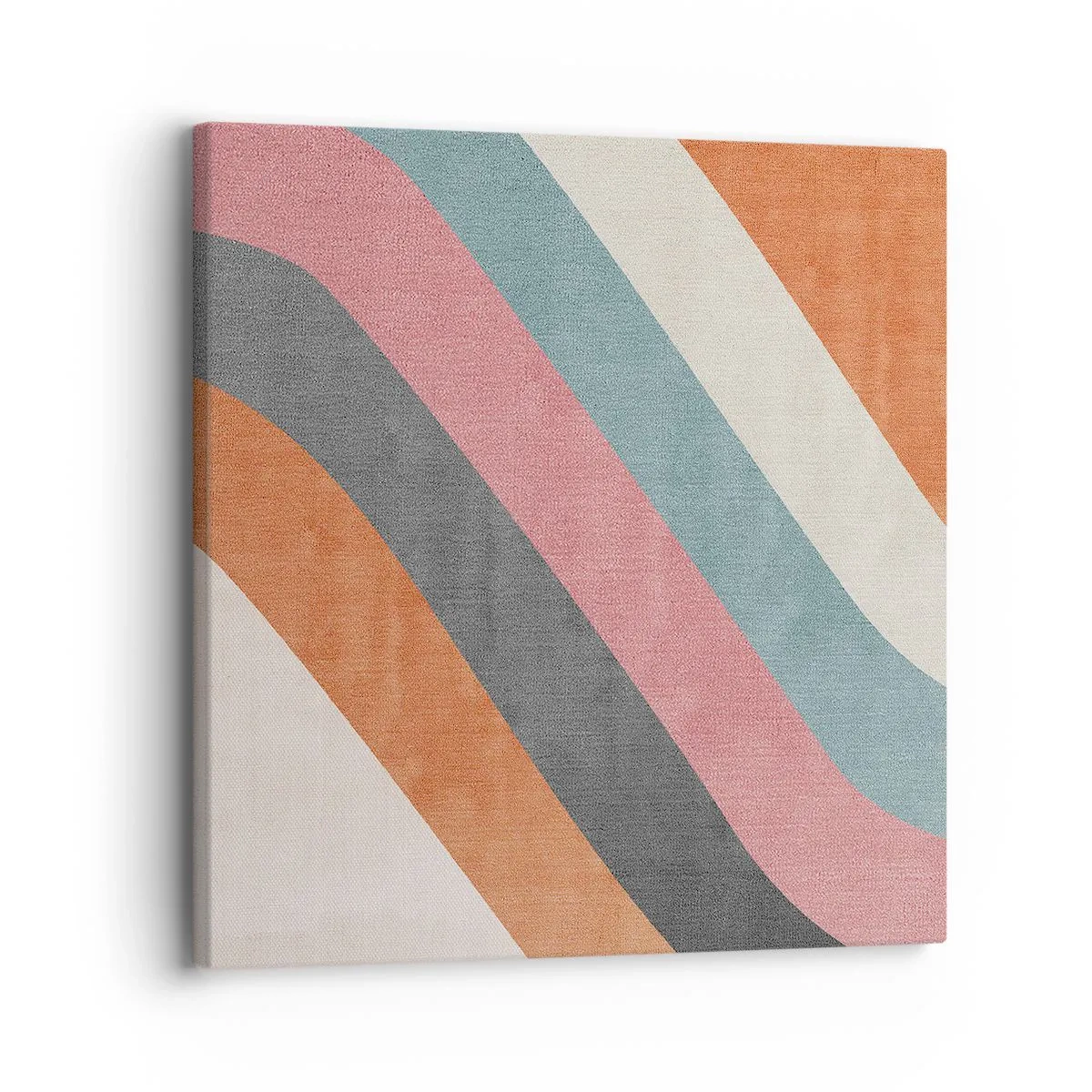 Quadro su tela - Stampe su Tela - Composizione diagonale: movimento - 30x30 cm