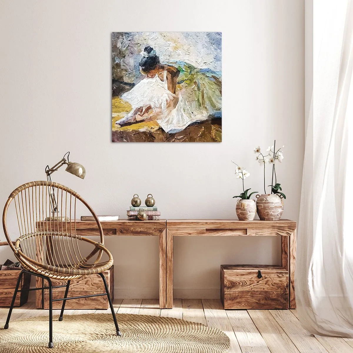 Quadro su tela - Stampe su Tela - Dal quadro di Degas - 30x30 cm