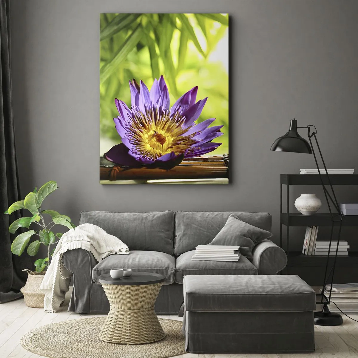 Quadro su tela - Stampe su Tela - Al sole dell'Asia - 55x100 cm