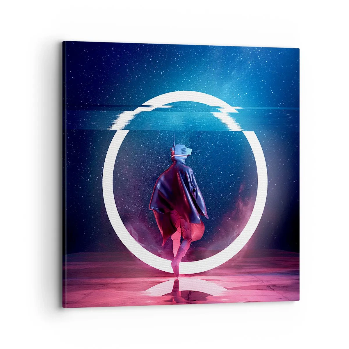 Quadro su tela - Stampe su Tela - Tra due mondi - 70x70 cm