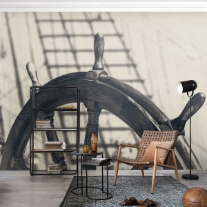 Fotomurali Premium Canvas - Racconti del mare - Nautico, navigazione, Volante - 500x350 cm