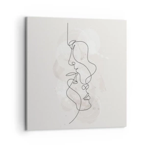 Quadro su tela - Stampe su Tela - Intrecciati in un abbraccio - 60x60 cm