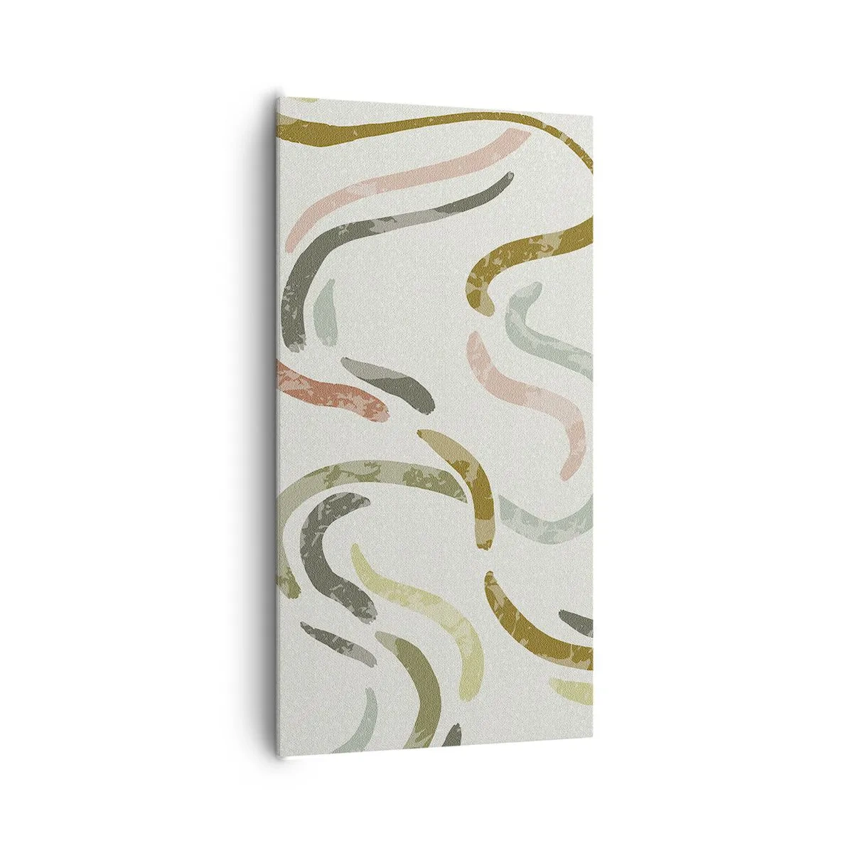 Quadro su tela - Stampe su Tela - La danza gioiosa dell'astrazione - 65x120 cm