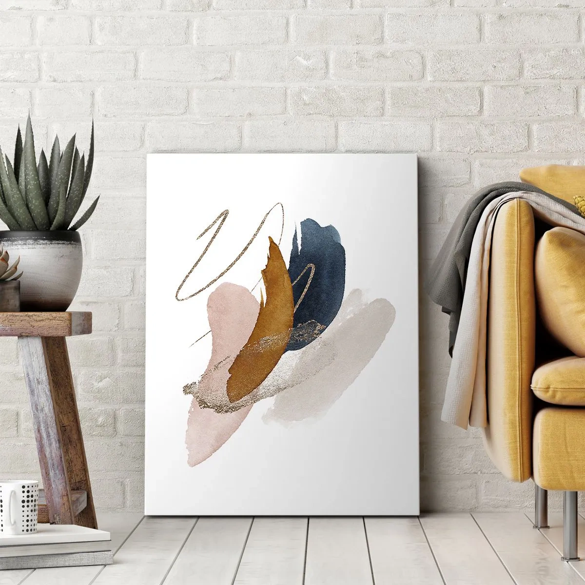 Quadro su tela - Stampe su Tela - Composizione alata - 55x100 cm