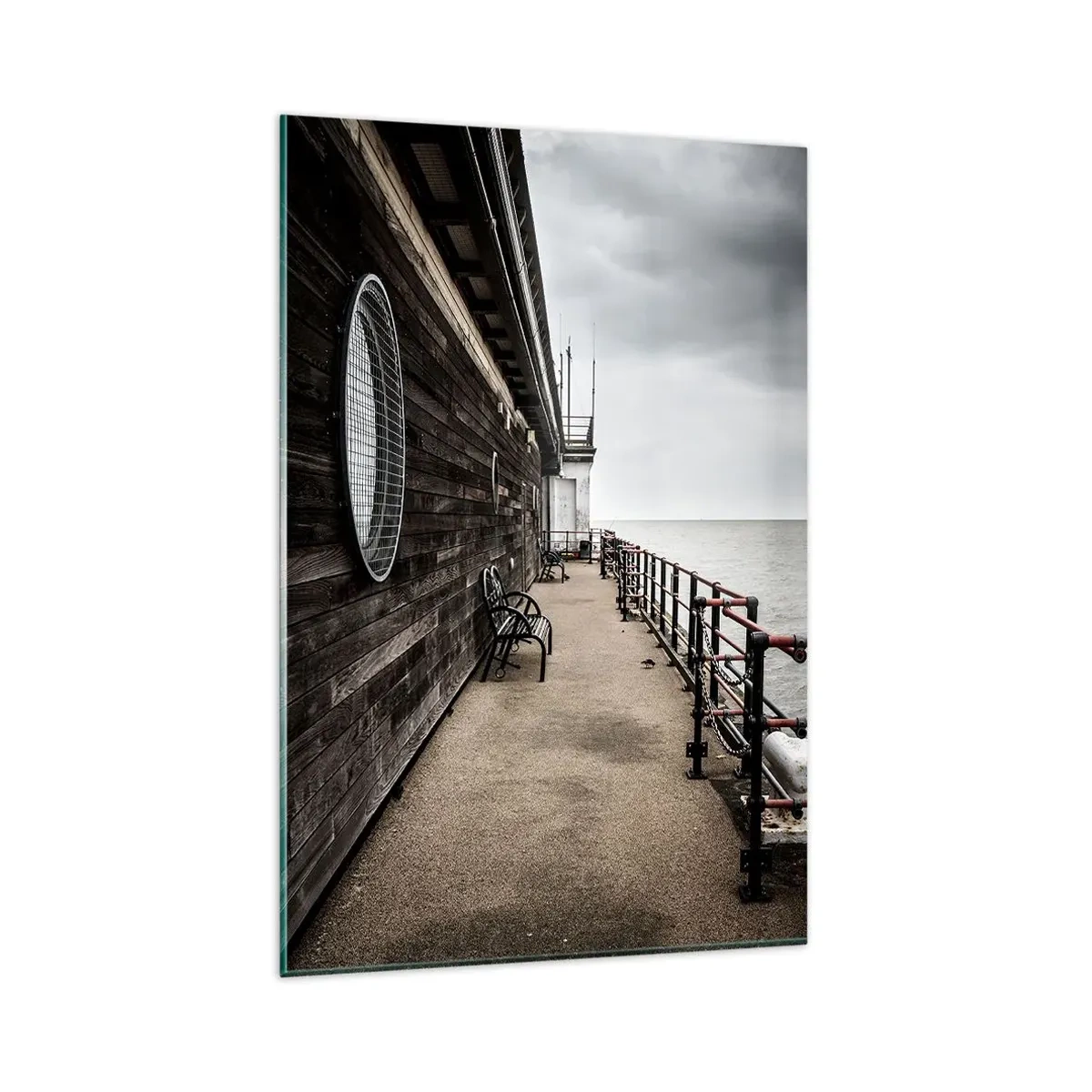 Quadro su vetro - Il tempo si è fermato - 80x120 cm