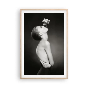 Poster in cornice rovere chiaro - Eleganza eccentrica - 61x91 cm