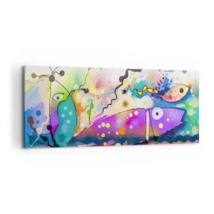 Quadro su tela - Stampe su Tela - Senza parole! - 100x40 cm