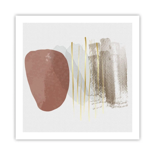 Poster - Colonnato astratto - 60x60 cm