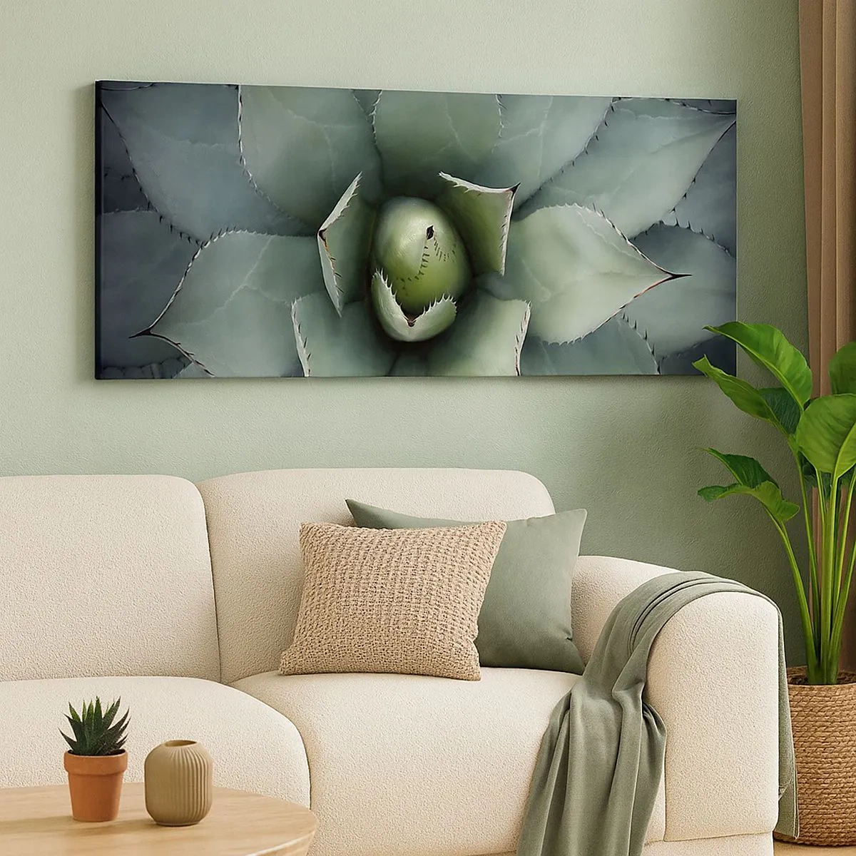 Quadro su tela - Stampe su Tela - Adesca e minaccia - 100x40 cm