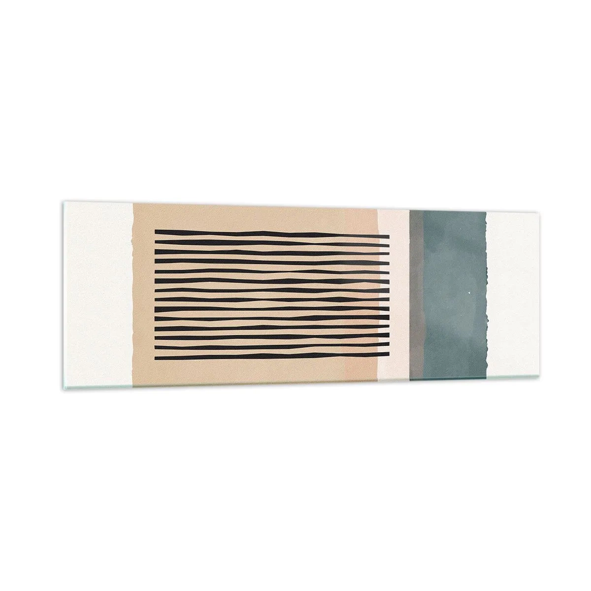 Quadro su vetro - Tutto a posto - 90x30 cm