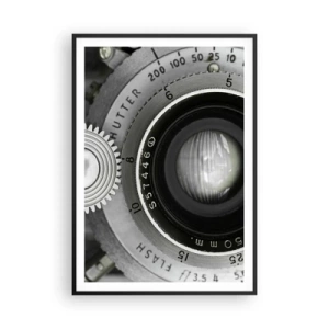 Poster in cornice nera - Racconto su Hollywood - 70x100 cm