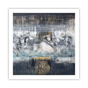 Poster - Talvolta è facile, talvolta è difficile - 60x60 cm