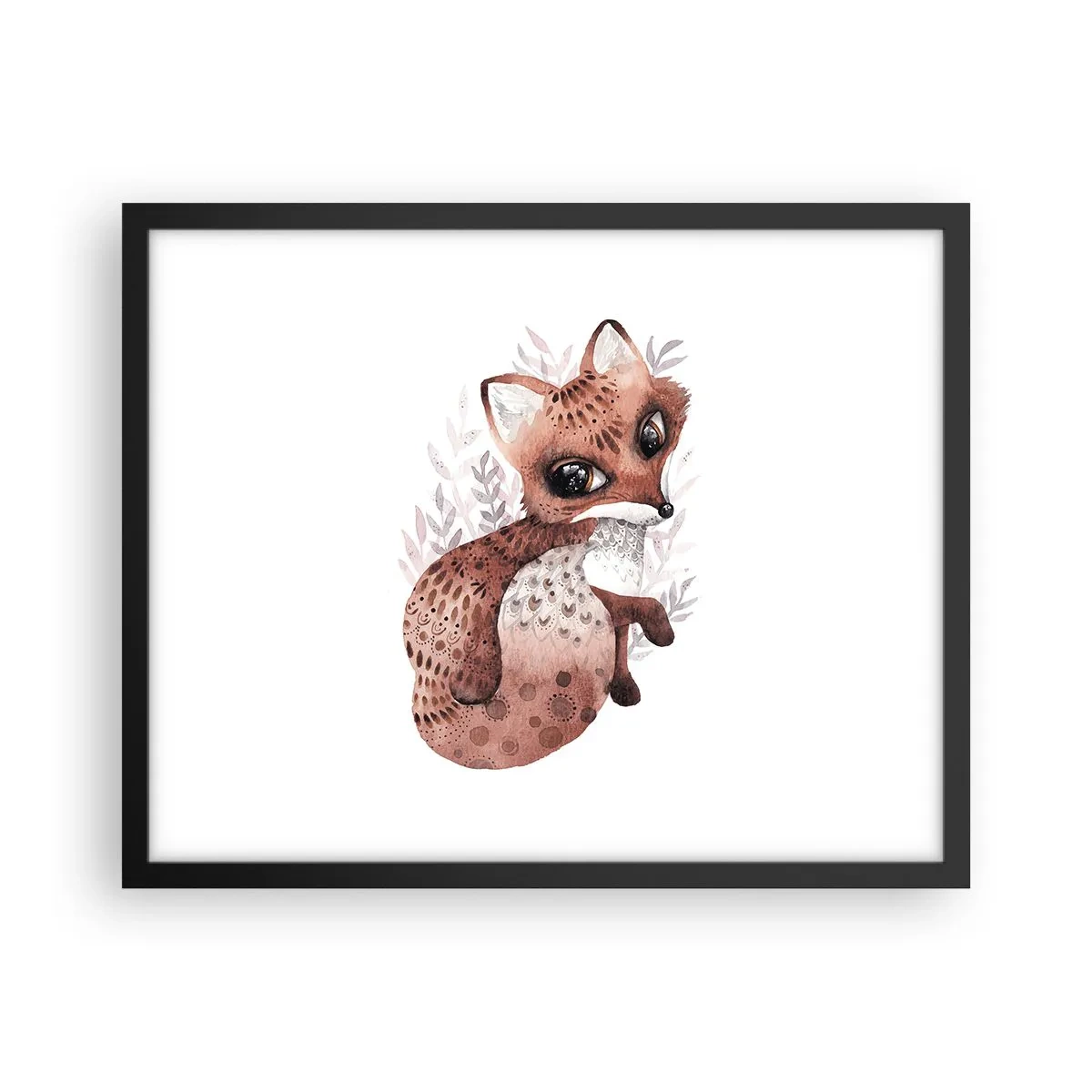Poster in cornice nera - Semplicemente da amare - 50x40 cm