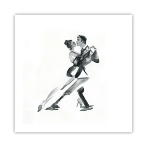 Poster - In un unico ritmo - 50x50 cm