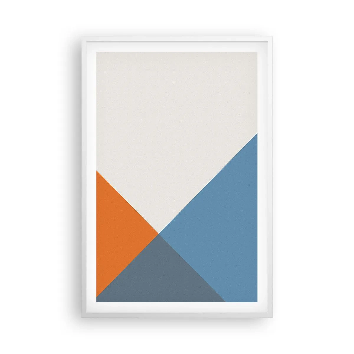 Poster in cornice bianca - Ad angolo... - 61x91 cm