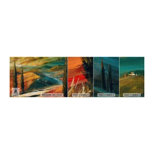 Campione di Fotomurale Adesivo Deluxe Sticker - Paesaggio toscano - Paesaggio, Toscana, Viaggi - 100x30 cm
