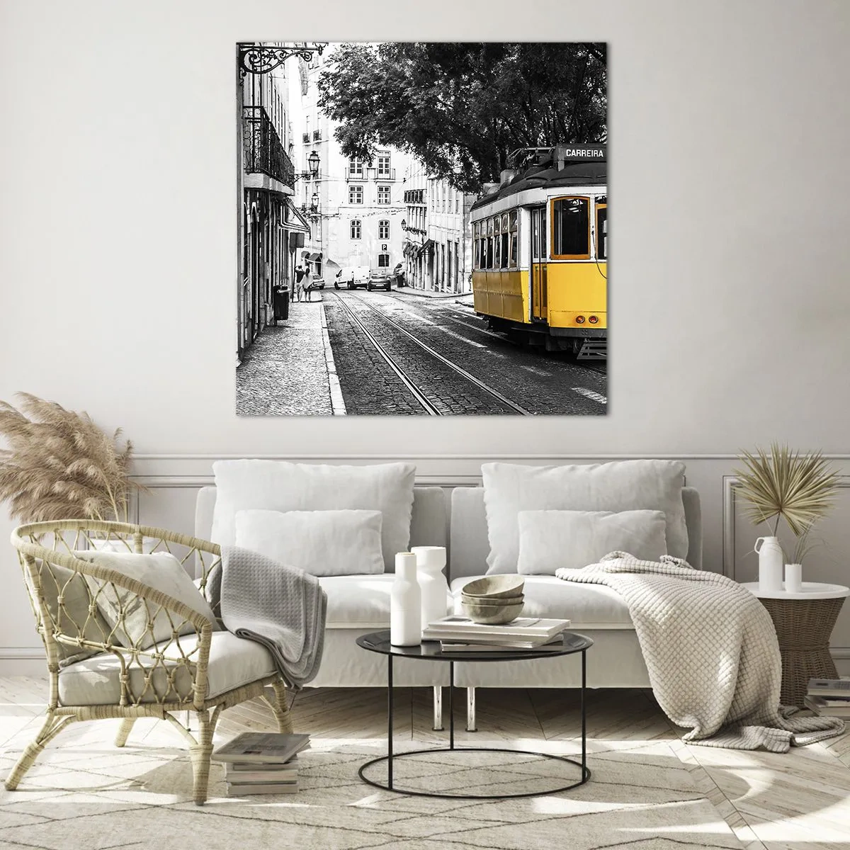 Quadro su vetro - Con il fado in sottofondo - 50x50 cm