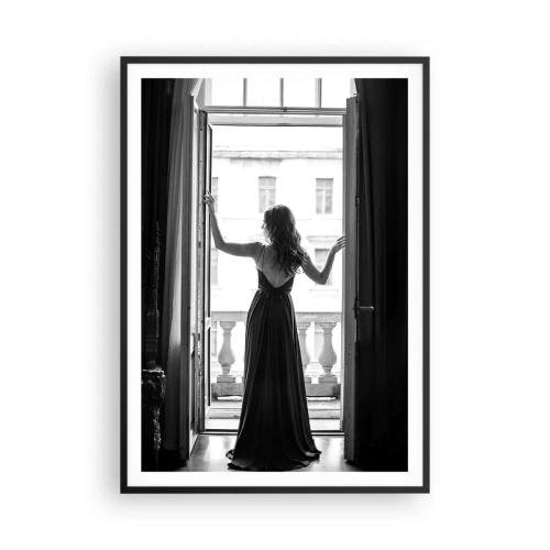 Poster in cornice nera - In grande stile - 70x100 cm