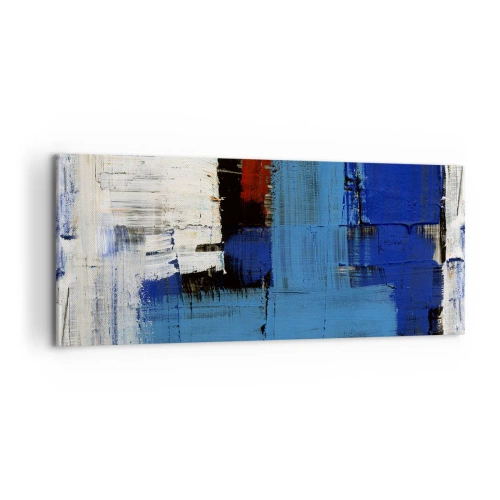 Quadro su tela - Stampe su Tela - I segreti del blu - 100x40 cm