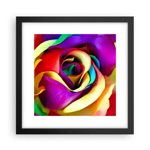 Poster in cornice nera - È impossibile - 30x30 cm