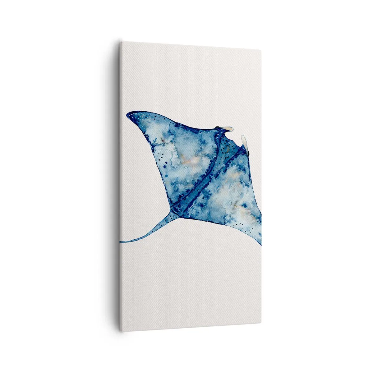 Quadro su tela - Stampe su Tela - Vita nel blu - 55x100 cm