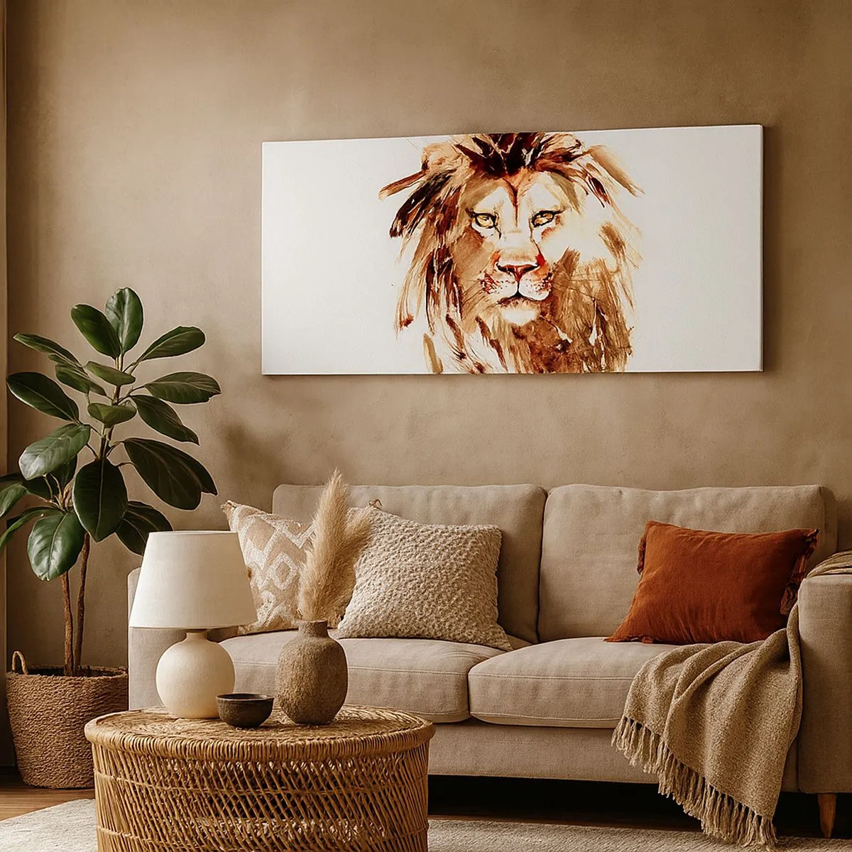 Quadro su tela - Stampe su Tela - Forza e dignità - 100x40 cm