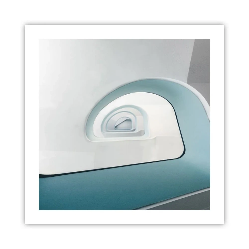 Poster - Blu fino in fondo - 50x50 cm