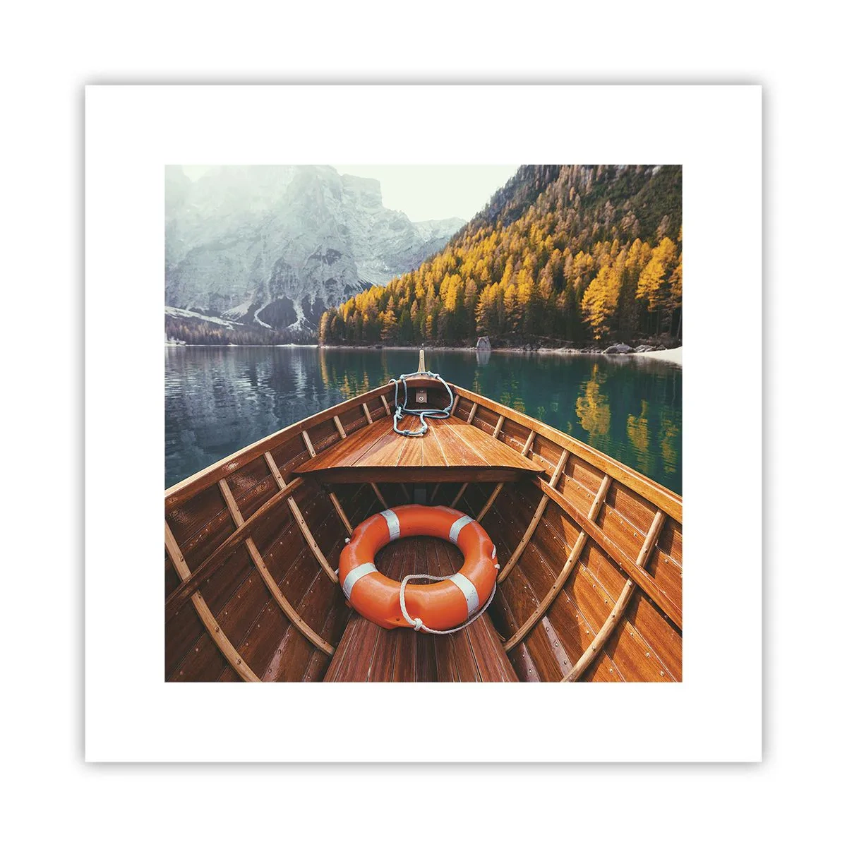 Poster - Gita sui monti - 30x30 cm