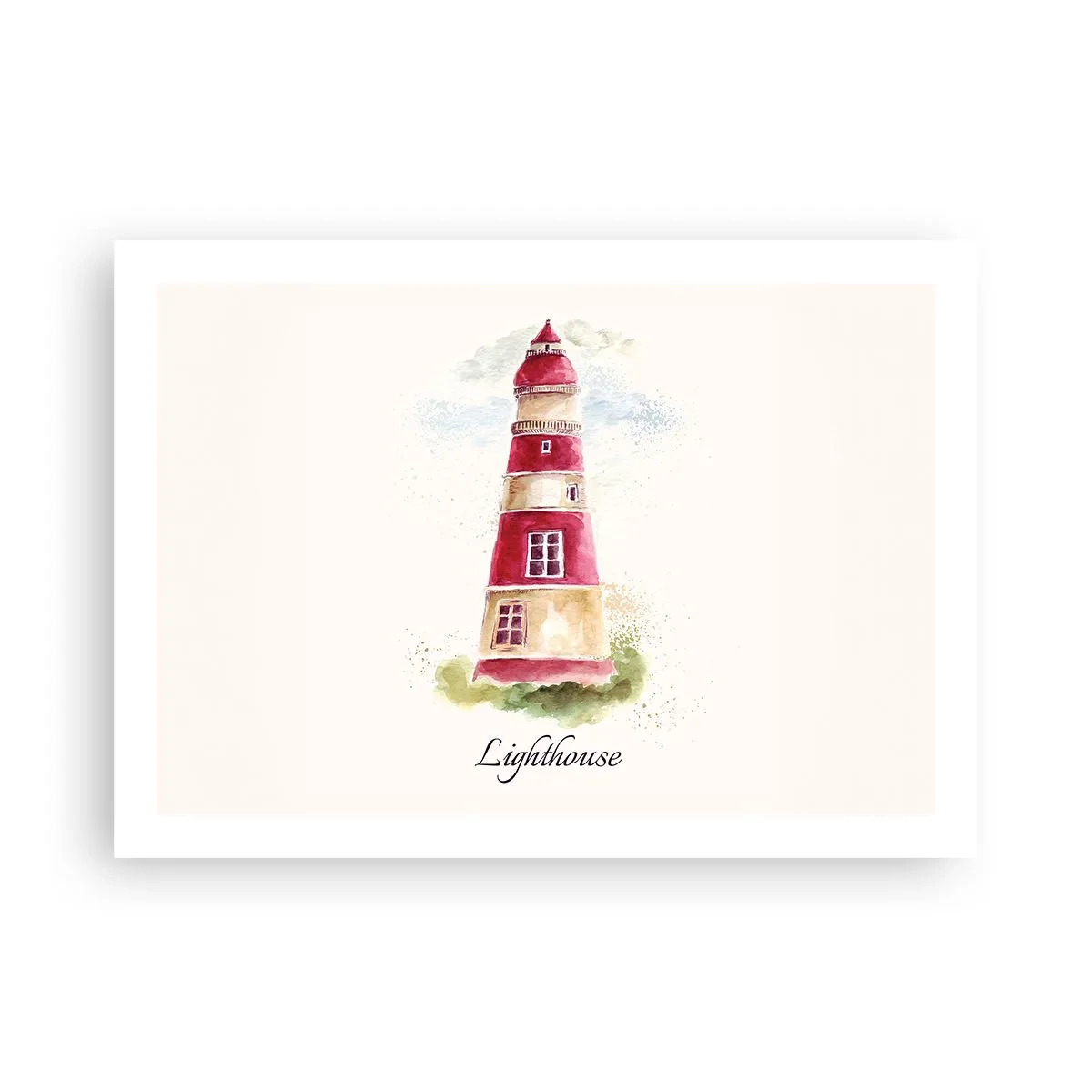 Poster - Attorno è sempre bel tempo - 70x50 cm