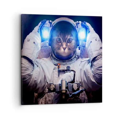 Quadro su tela - Stampe su Tela - Houston, avete un problema - 70x70 cm