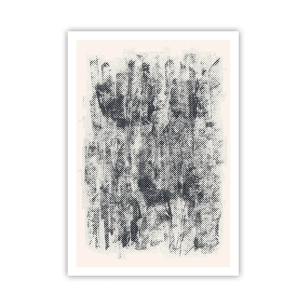 Poster - Composizione nebbiosa - 70x100 cm