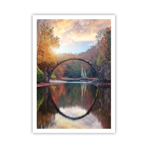 Poster - Dall'altro lato dello specchio - 70x100 cm