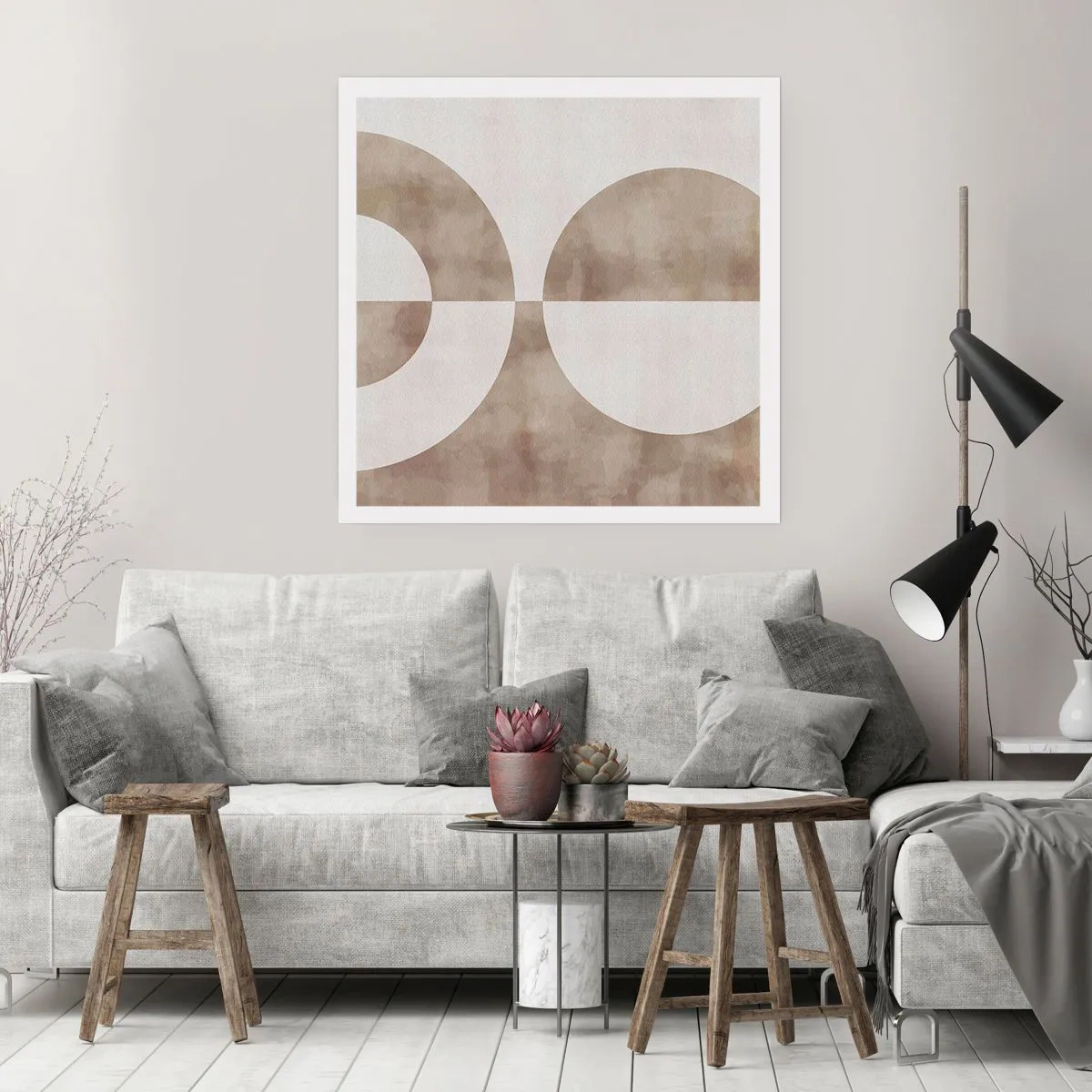 Poster - Analogie e differenze - 50x50 cm