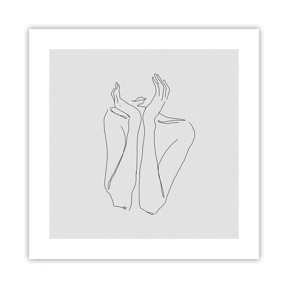 Poster - Quello che sognano le ragazze - 40x40 cm