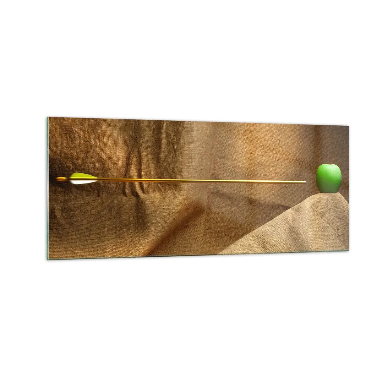 Quadro su vetro - Evocare lo spirito di Guglielmo Tell - 100x40 cm