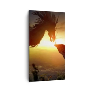 Quadro su tela - Stampe su Tela - Il cacciatore di draghi - 45x80 cm