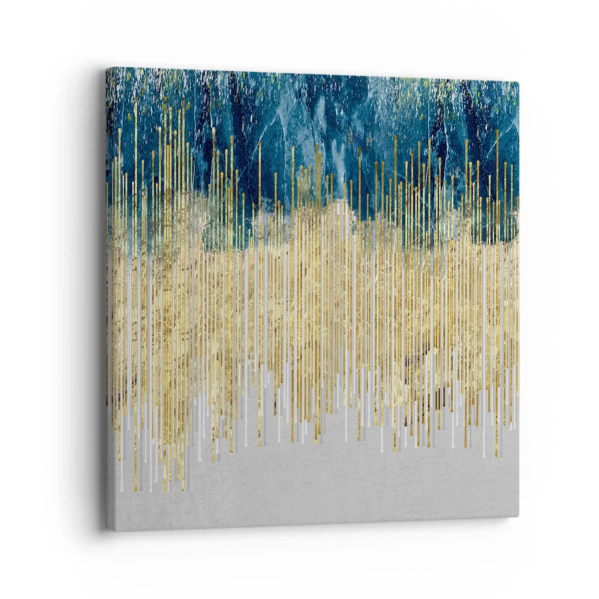 Quadro su tela - Stampe su Tela - Confine dorato - 30x30 cm
