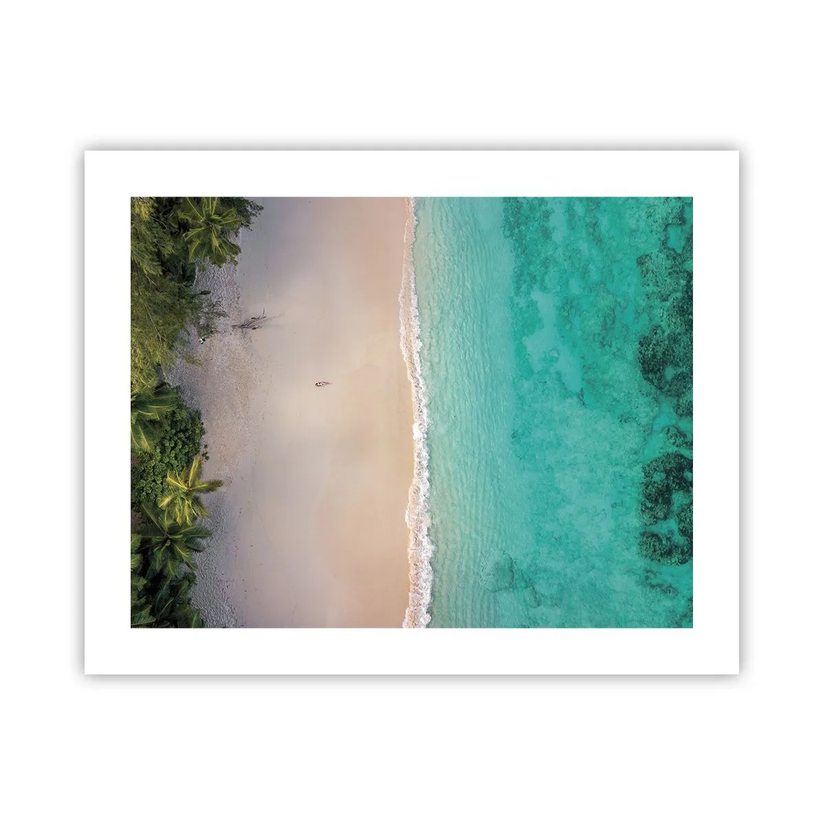 Poster - Spiaggia del paradiso - 50x40 cm