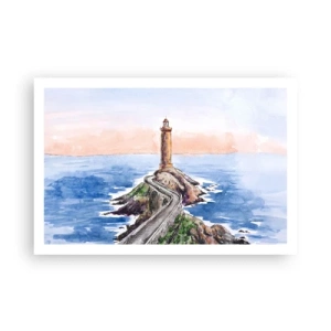 Poster - Rivolto verso il mare - 91x61 cm