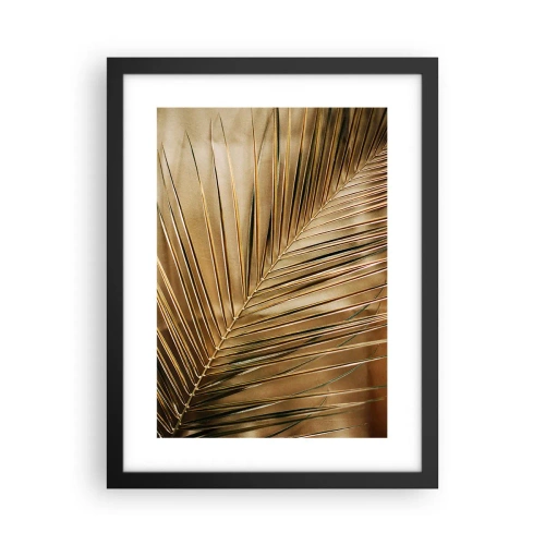 Poster in cornice nera - Colonnato naturale - 30x40 cm